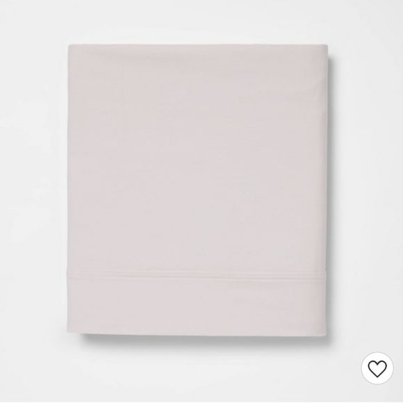 300 Thread Count Ultra Soft Flat Sheet - Threshold - Picture 2 of 4